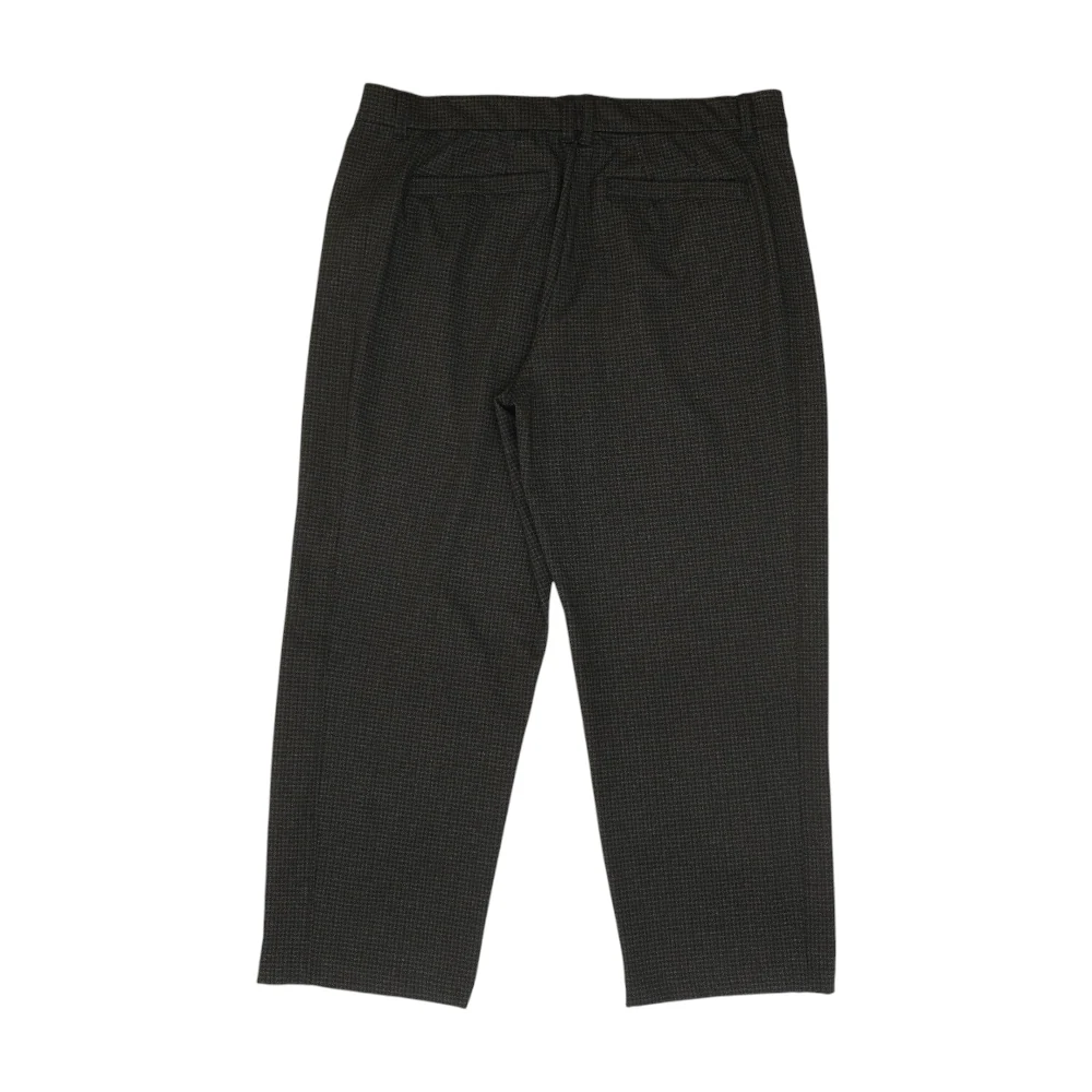 Black Plus Houndstooth Pants - Image 2