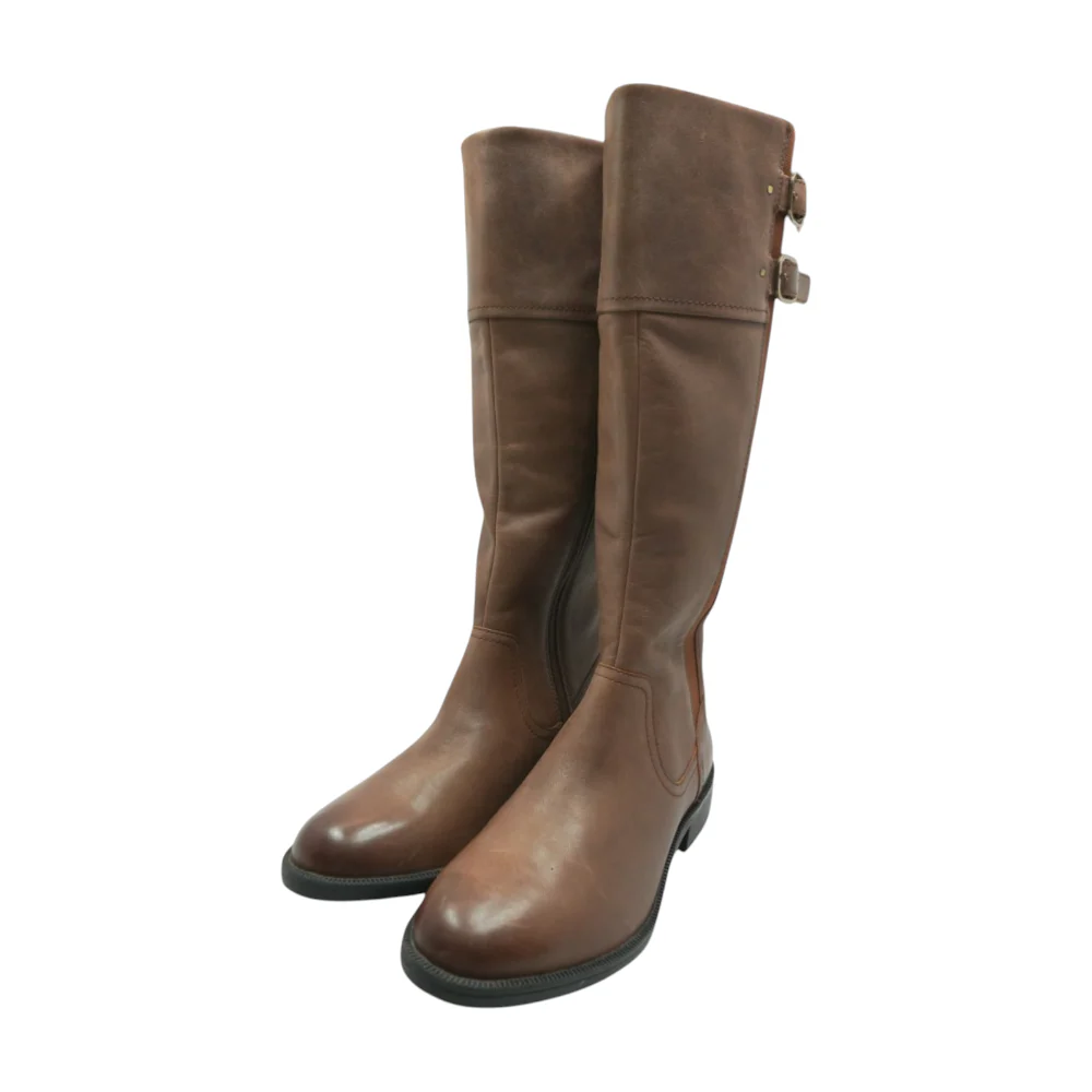 Brown Knee-High Boots