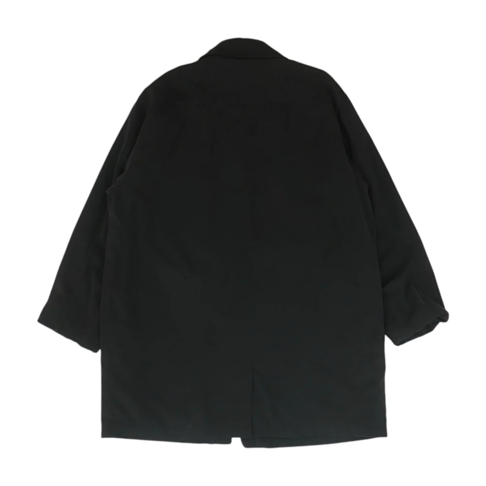 Black Solid Coat - Image 2