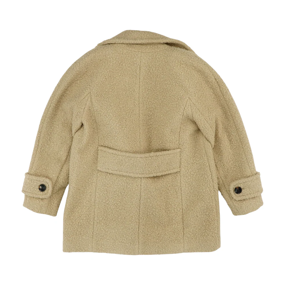 Tan Solid Coat - Image 2