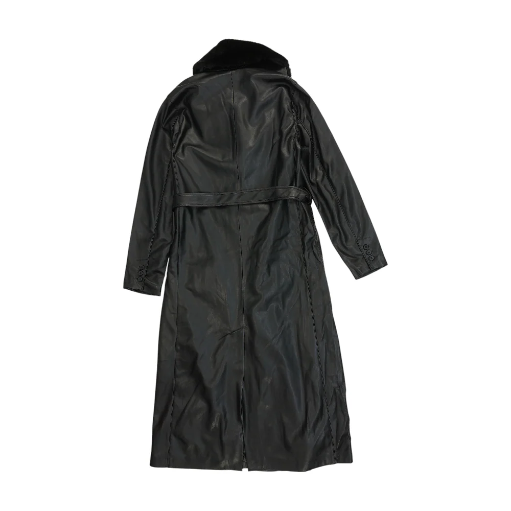 Black Solid Coat - Image 2