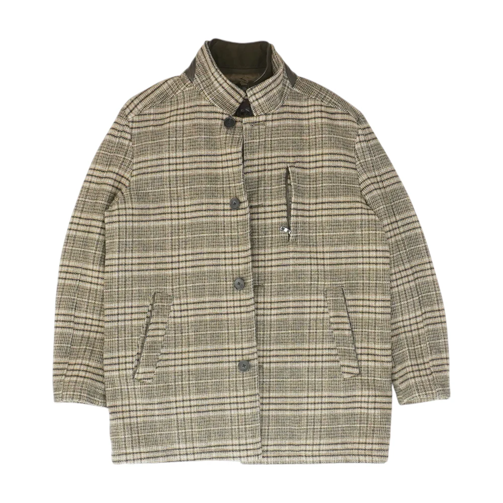 Multi Plaid Coat - Image 2