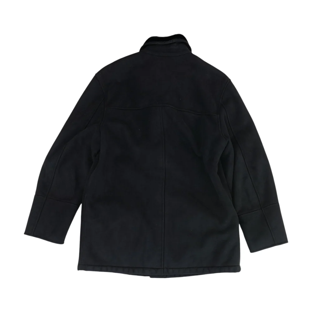 Black Solid Coat - Image 2