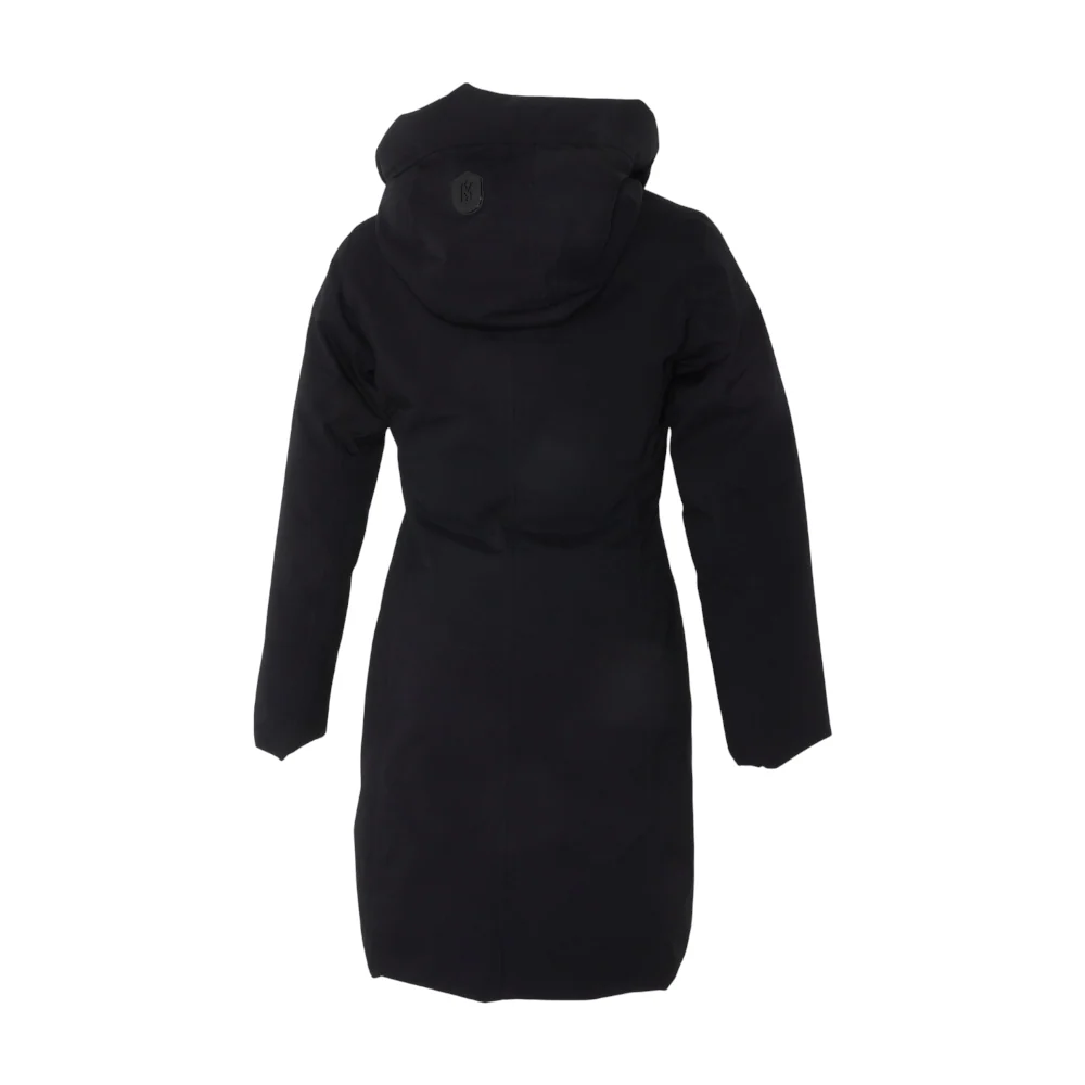 Black Shiloh NF Hooded Down Coat - Image 2