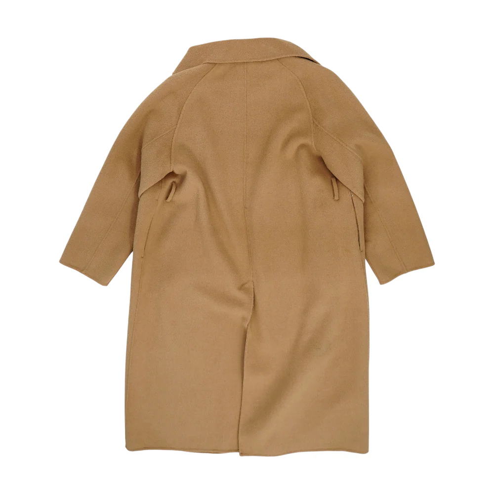 Khaki Solid Coat - Image 2