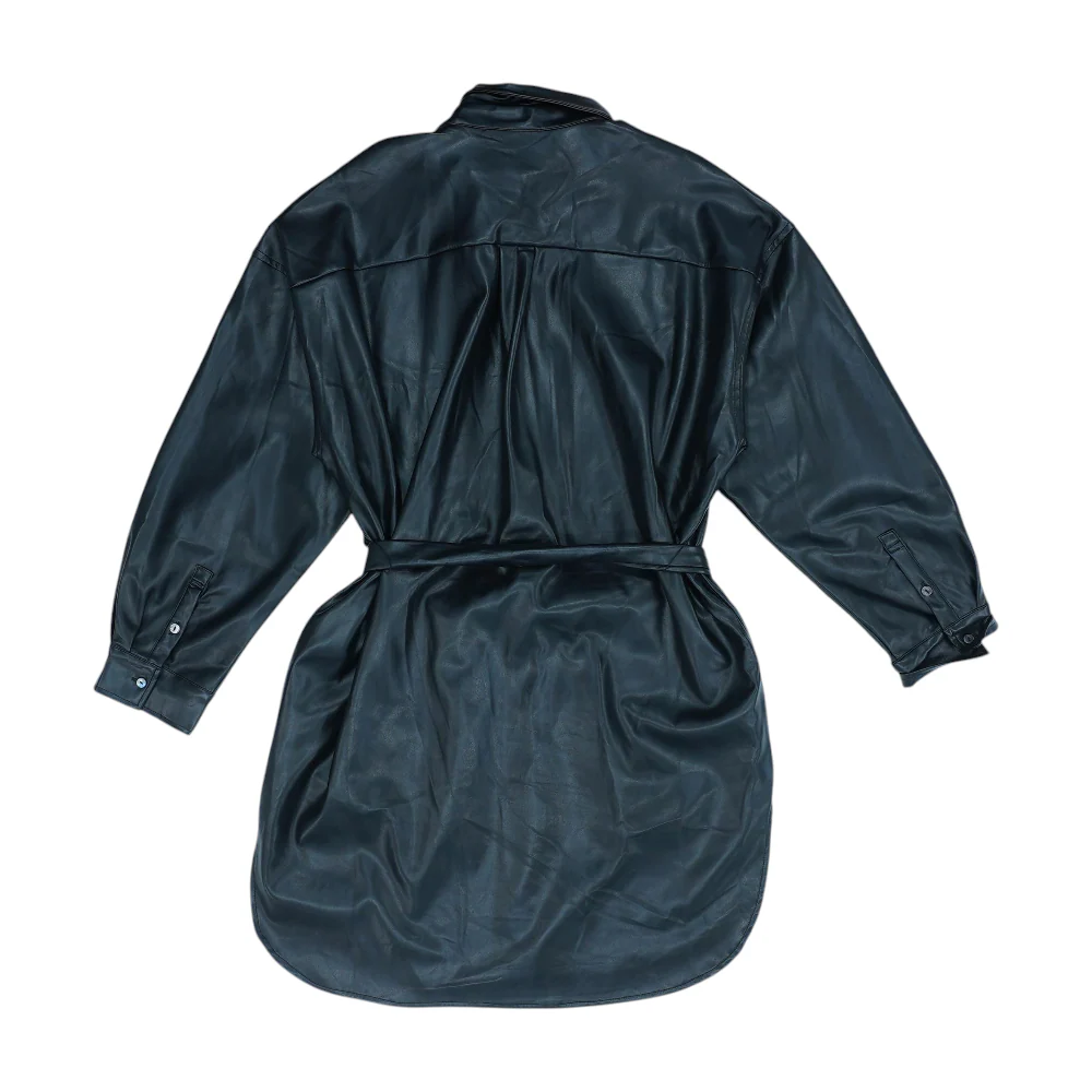 Black Solid Coat - Image 2