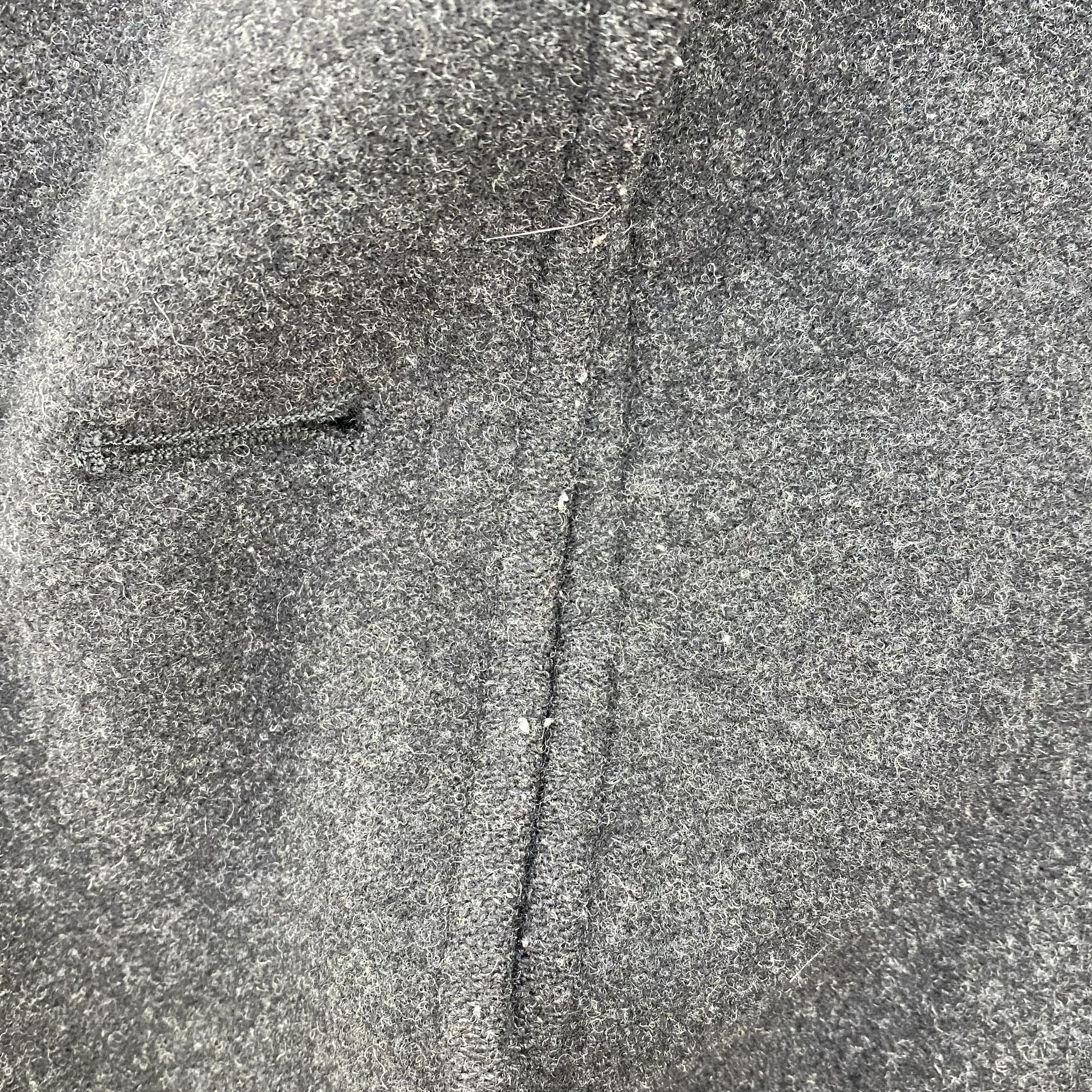 Charcoal Color Block Coat - Image 3