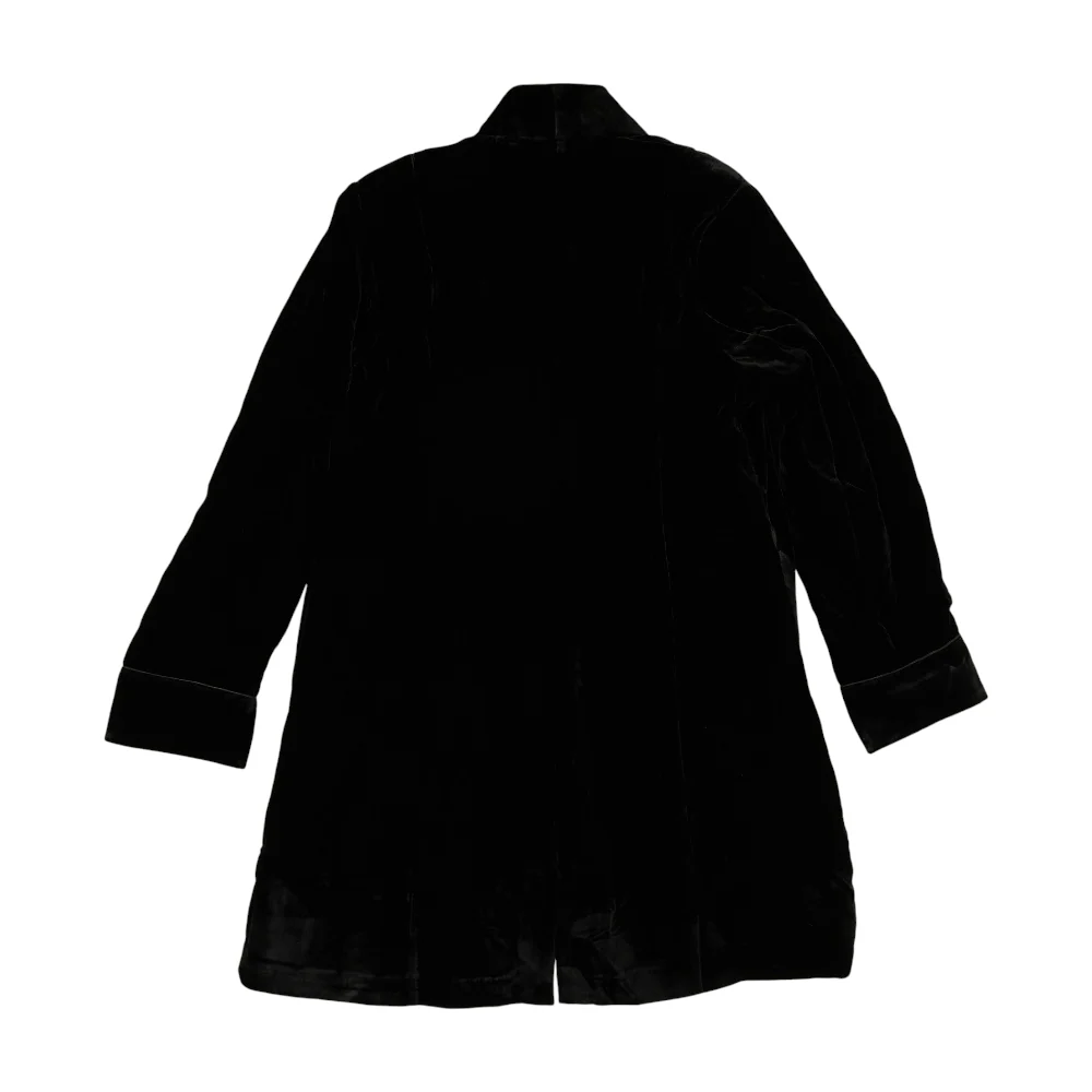 Black Solid Coat - Image 2