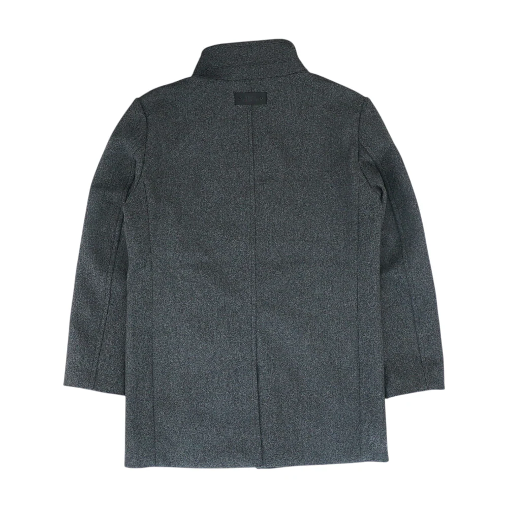 Gray Solid Coat - Image 2