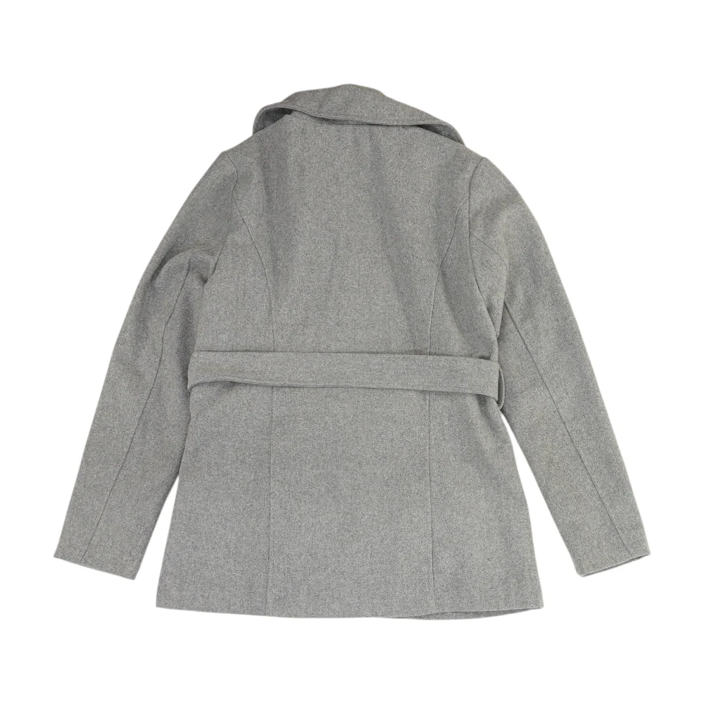 Gray Solid Coat - Image 2