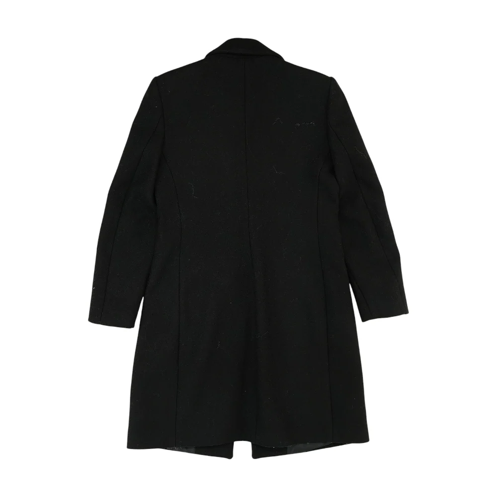 Black Solid Coat - Image 2
