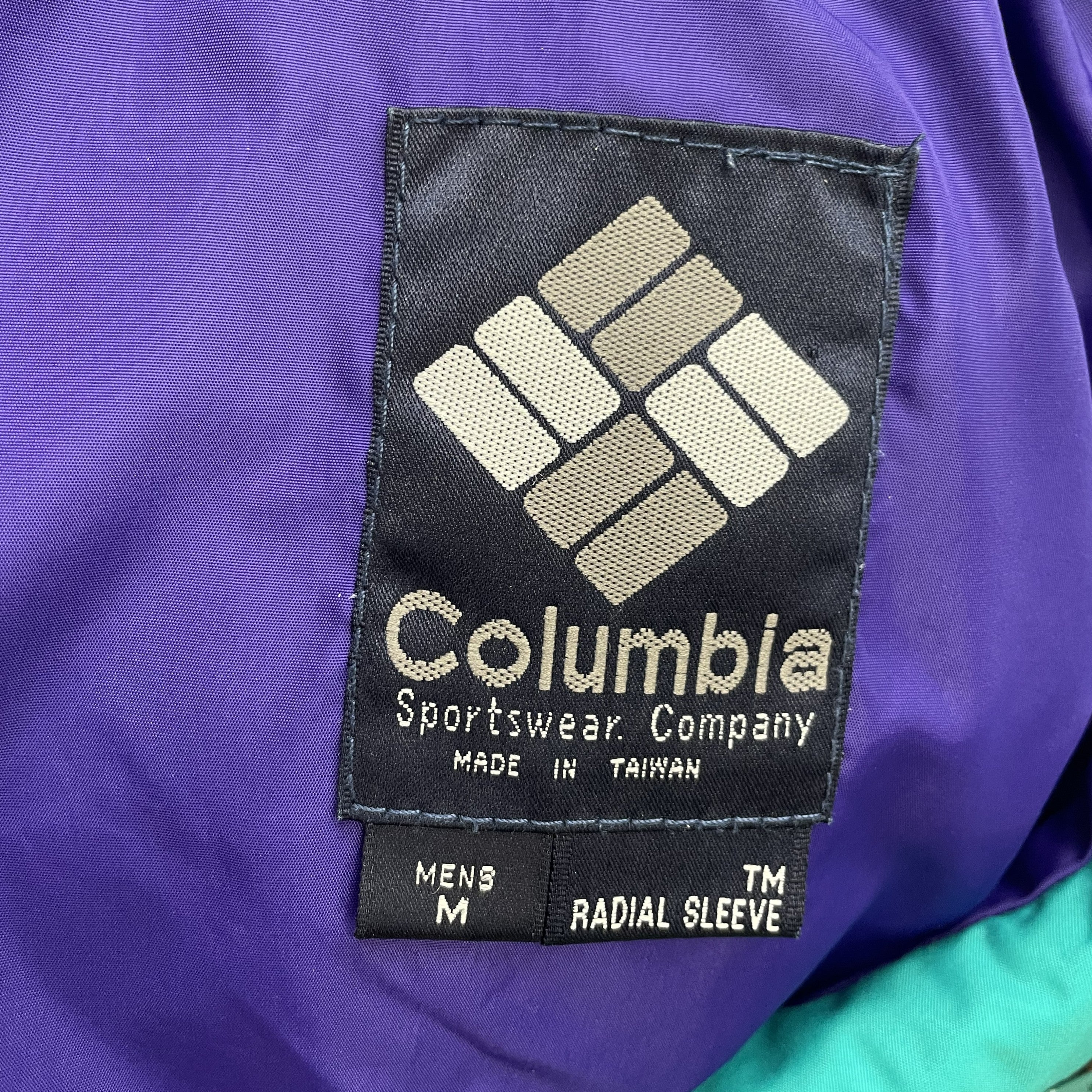 Teal Color Block Jacket - Image 3