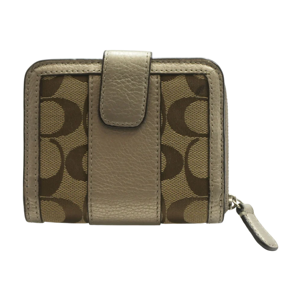 Brown Compact Wallet - Image 2