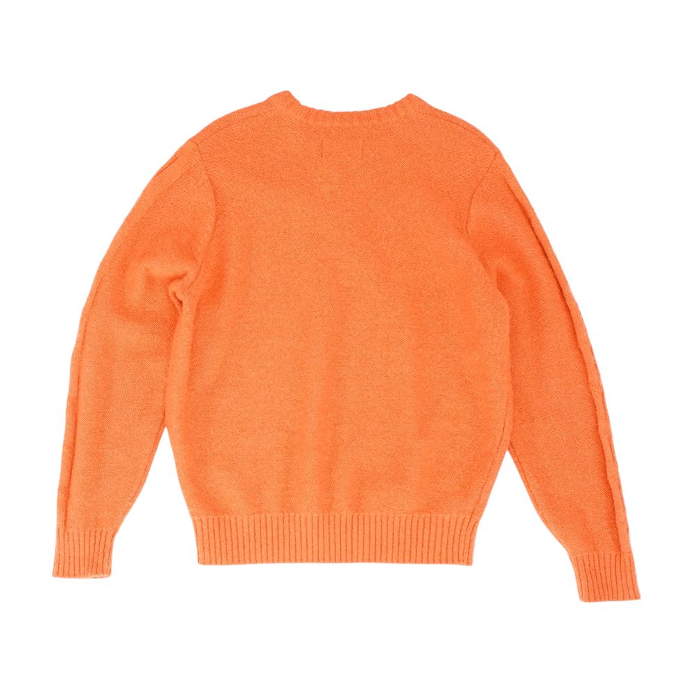 Coral Solid Crewneck Sweater - Image 2
