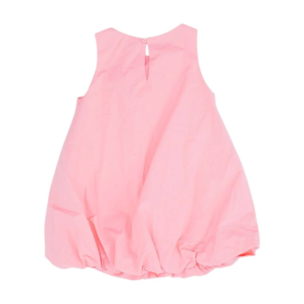Coral Solid Dress - Image 2
