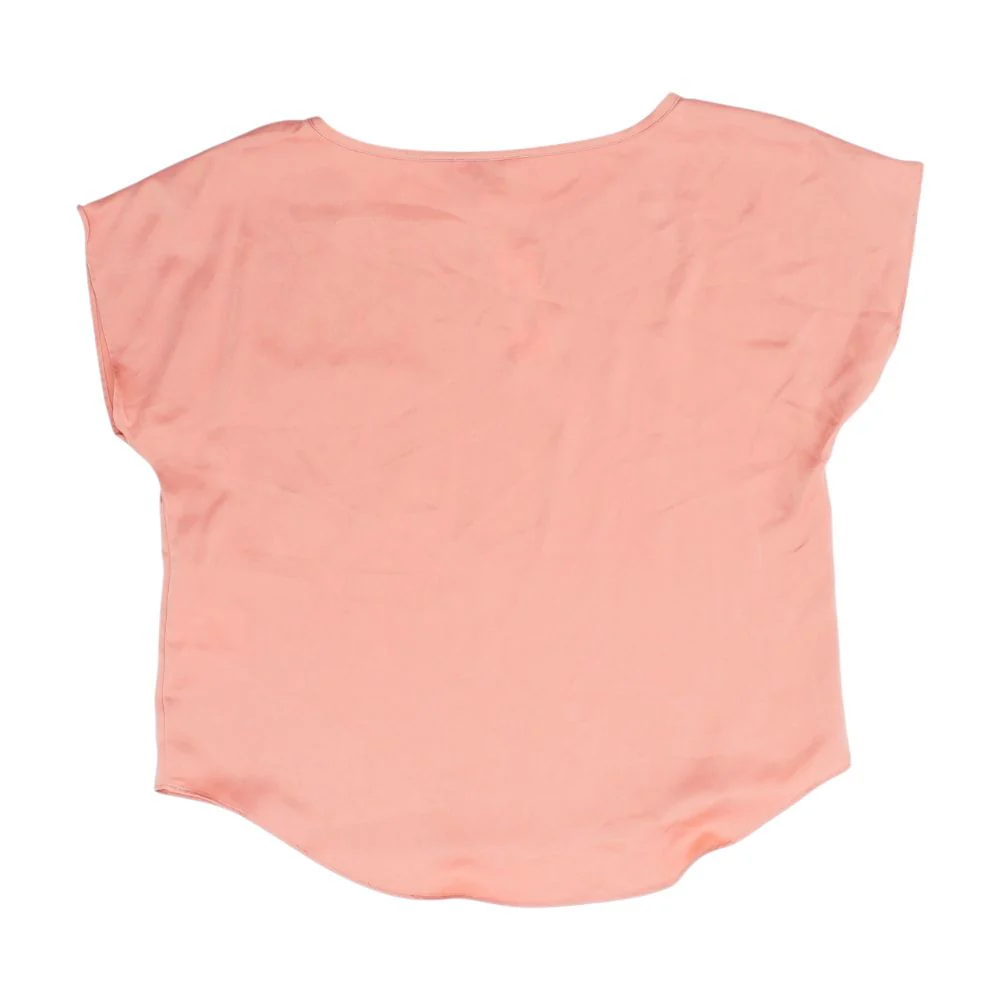 Coral Solid Pajama Top - Image 2