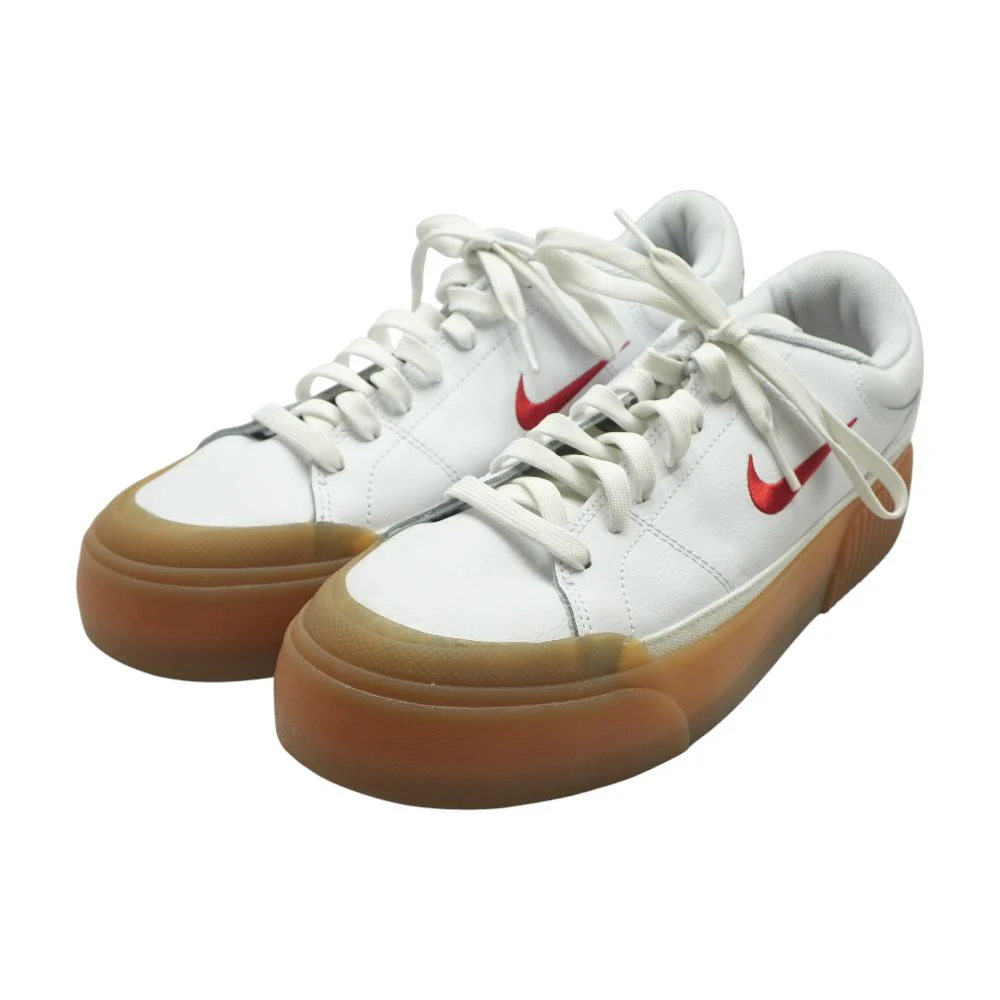 Court Legacy Lift White Low Top Athletic Shoes