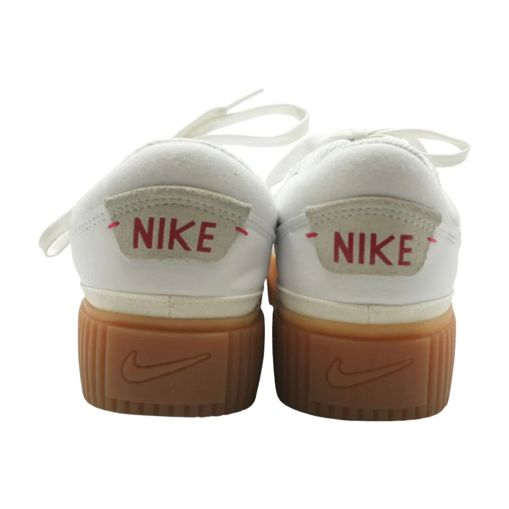 Court Legacy Lift White Low Top Athletic Shoes - Image 2
