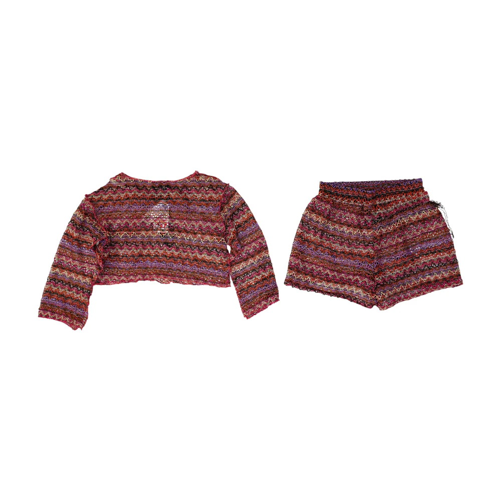 Multi Striped Cover-Up Set - Image 2