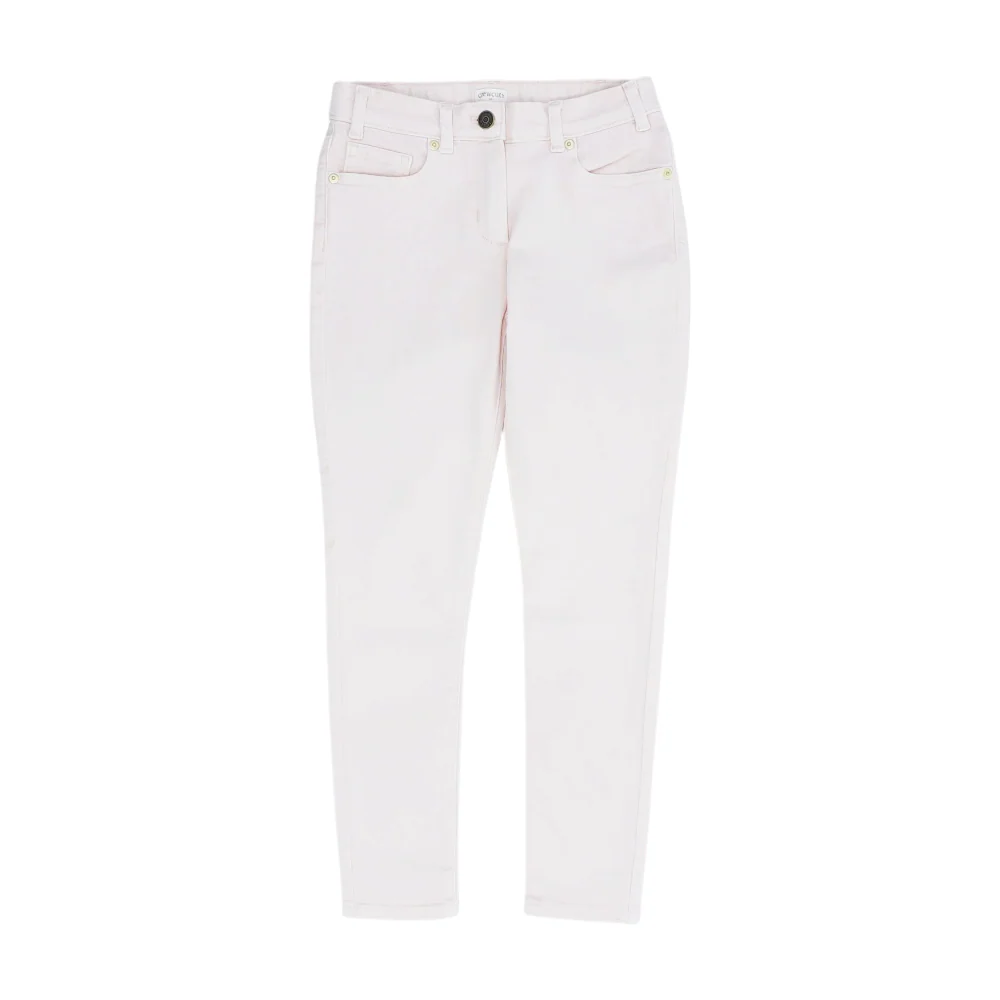 Pink Solid Jeans