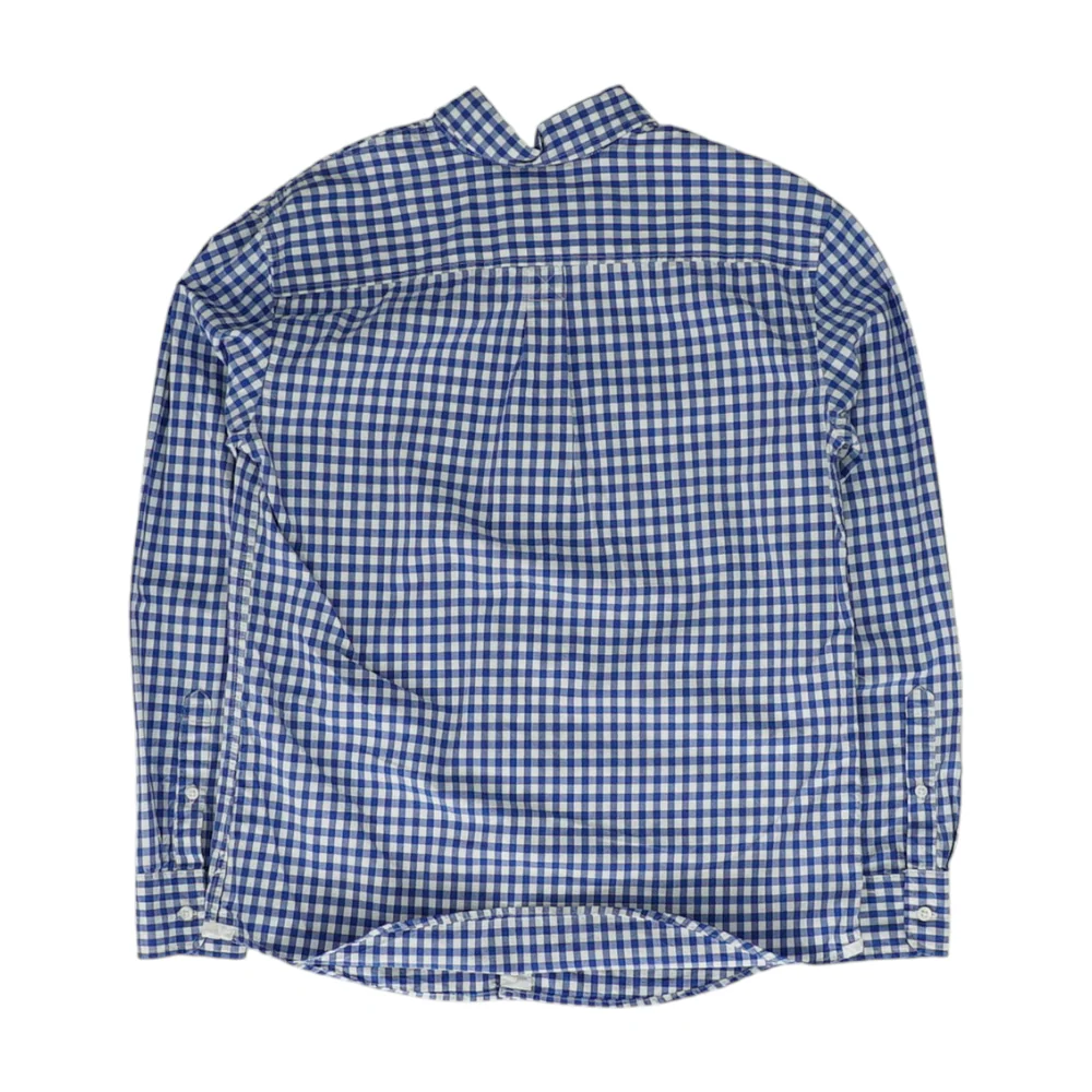 Blue Check Long Sleeve Button Down - Image 2