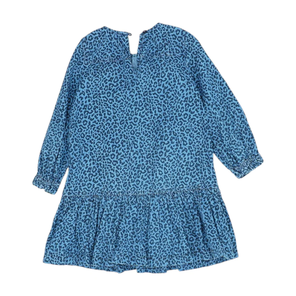 Blue Animal Print Dress - Image 2