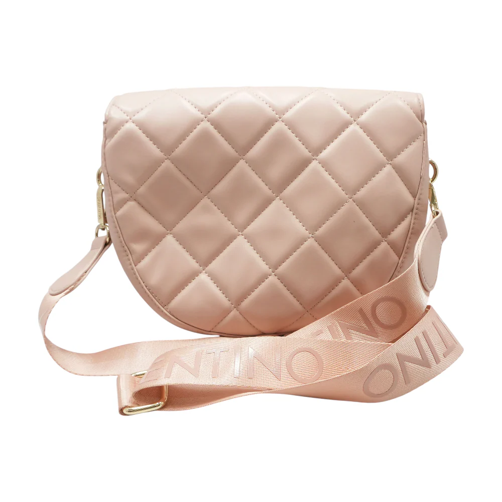 Cipria Bigs Quilted Crossbody Saddle Bag - Image 2