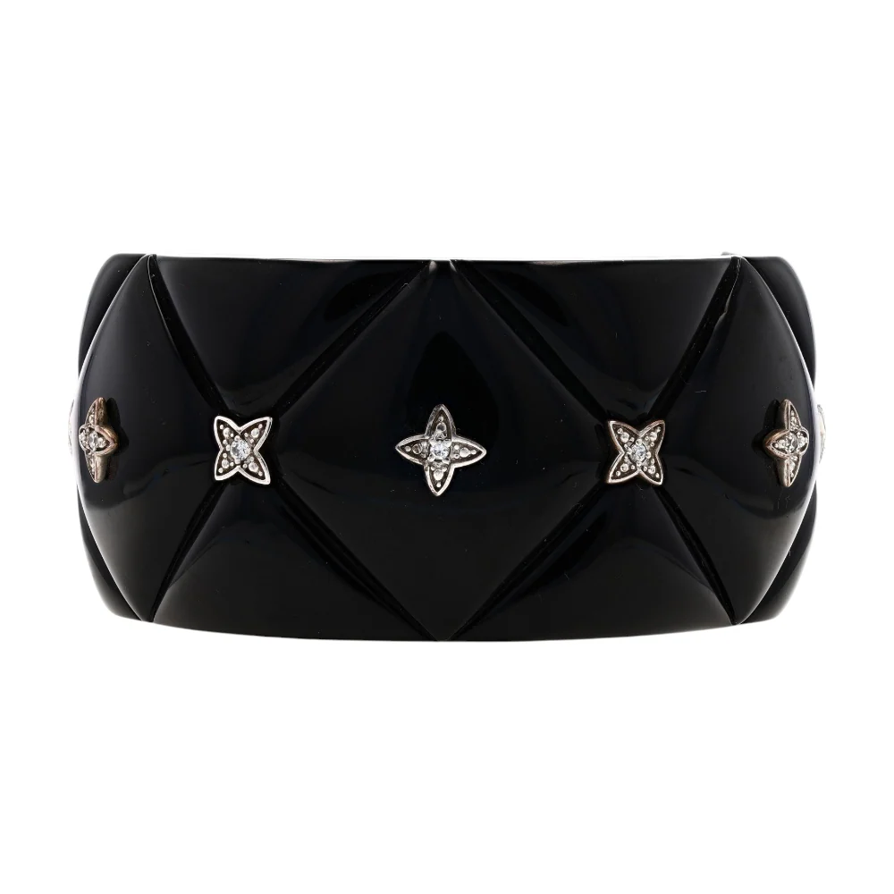 Costume Cubic Zirconia Bangle Bracelet - Image 2