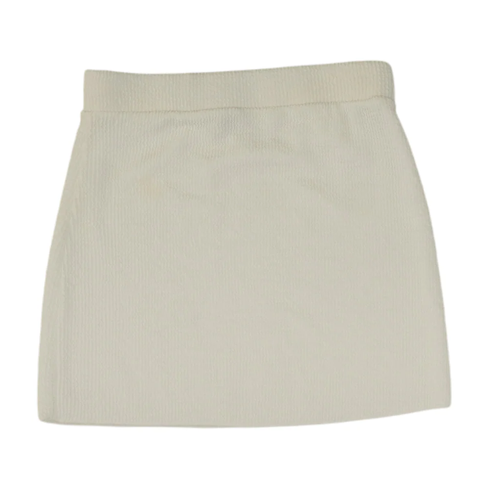 White Mini Skirt - Image 2