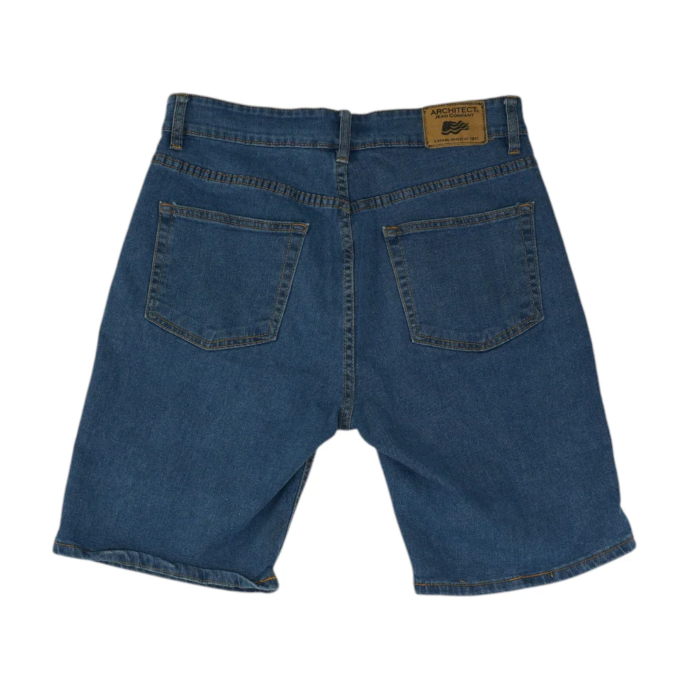 Blue Denim Shorts - Image 2