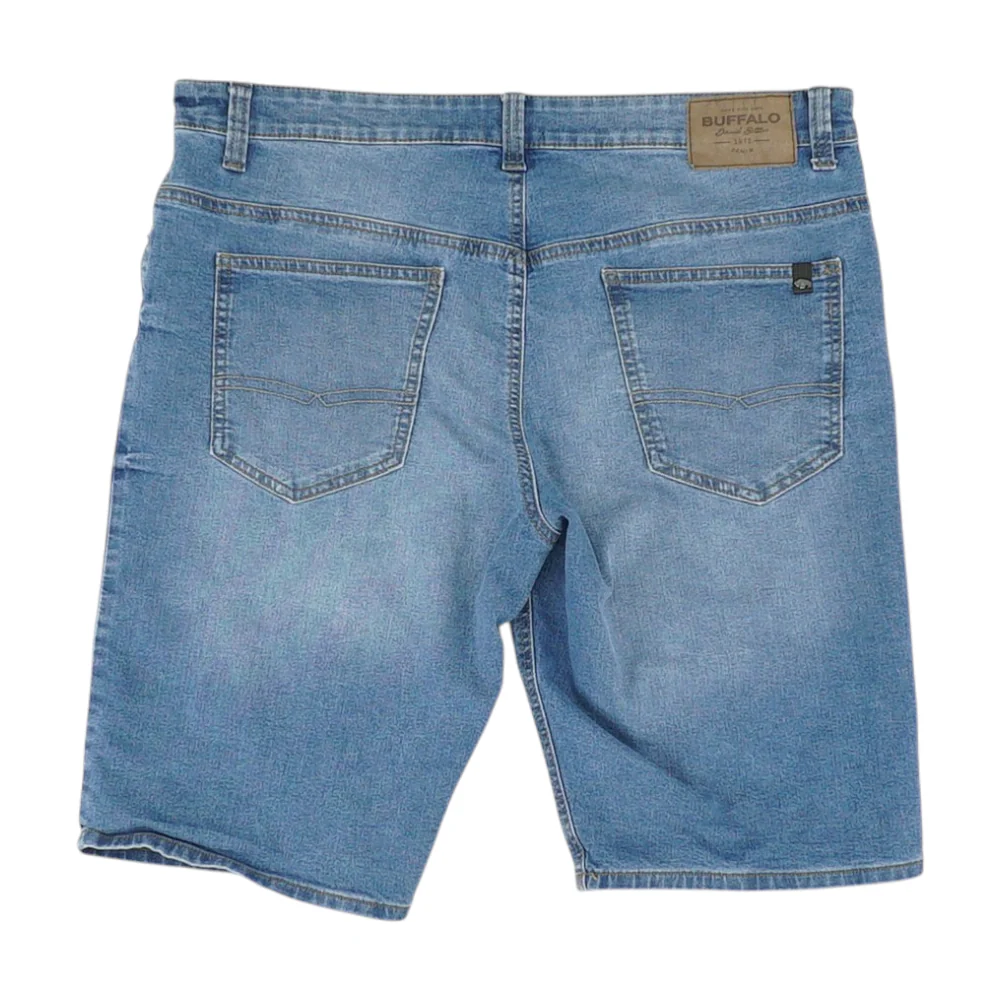 Blue Denim Shorts - Image 2