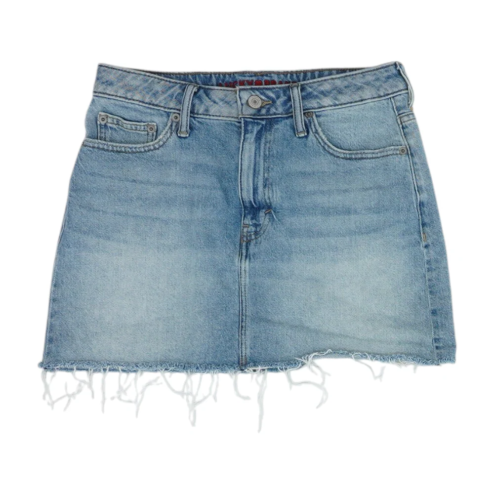 Blue Mini Skirt