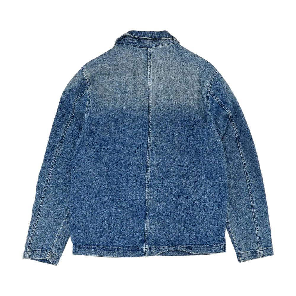 Blue Solid Jacket - Image 2