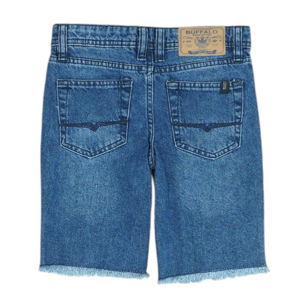 Blue Denim Shorts - Image 2