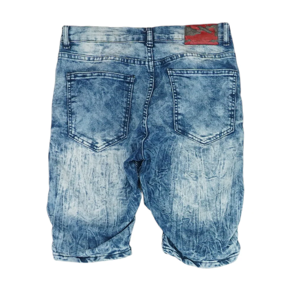 Blue Denim Shorts - Image 2