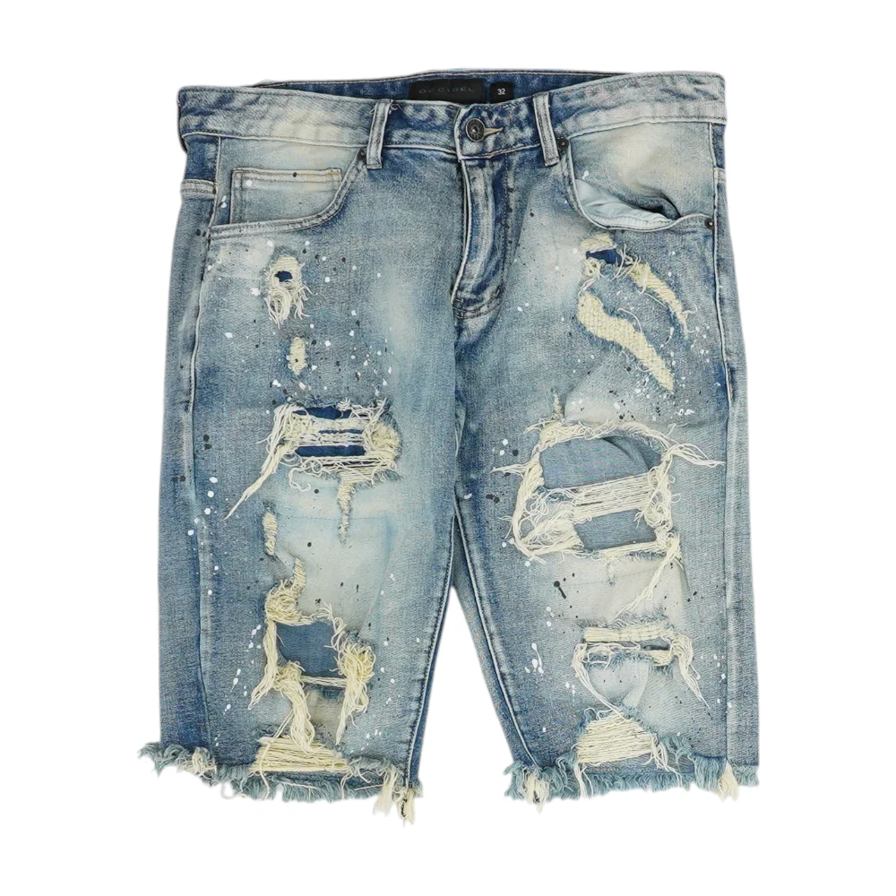 Blue Denim Shorts