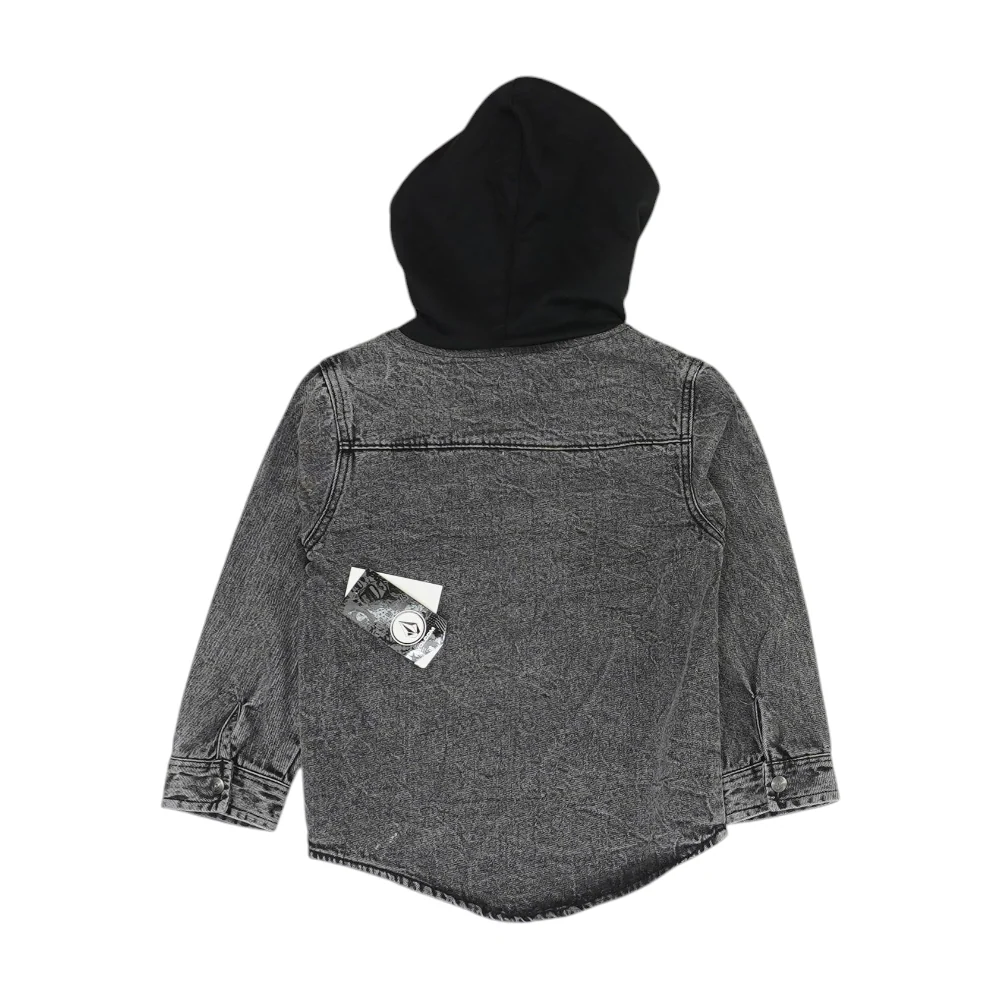 Black Denim Jacket - Image 2