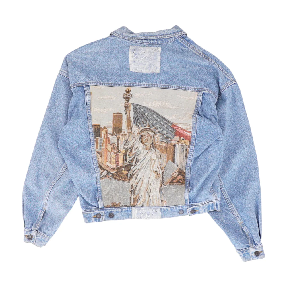 Vintage Blue Denim Jacket - Image 2