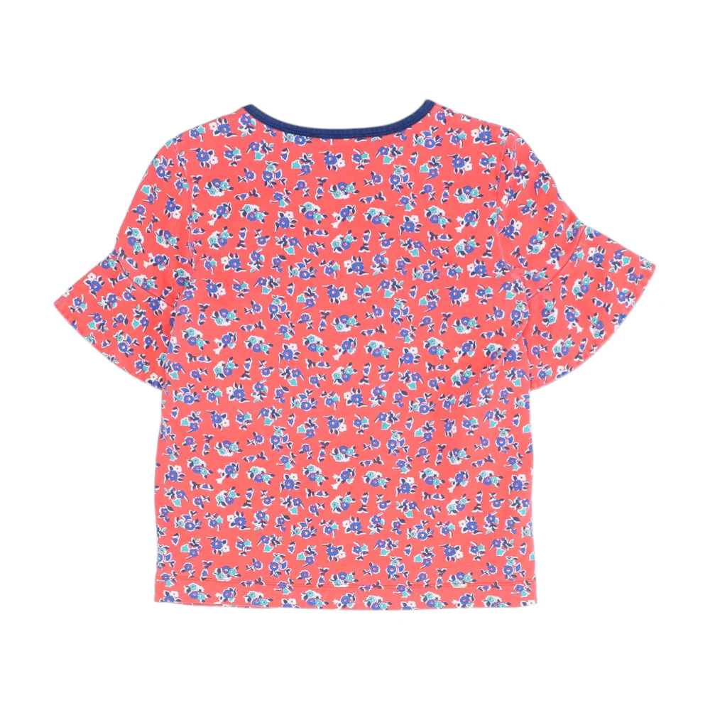 Red Floral Blouse - Image 2
