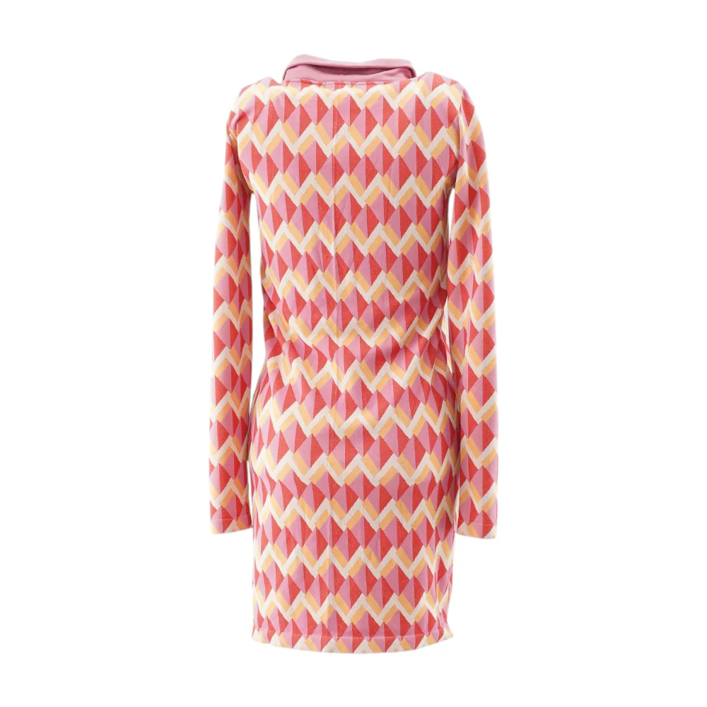 Multi Abstract Mini Dress - Image 2
