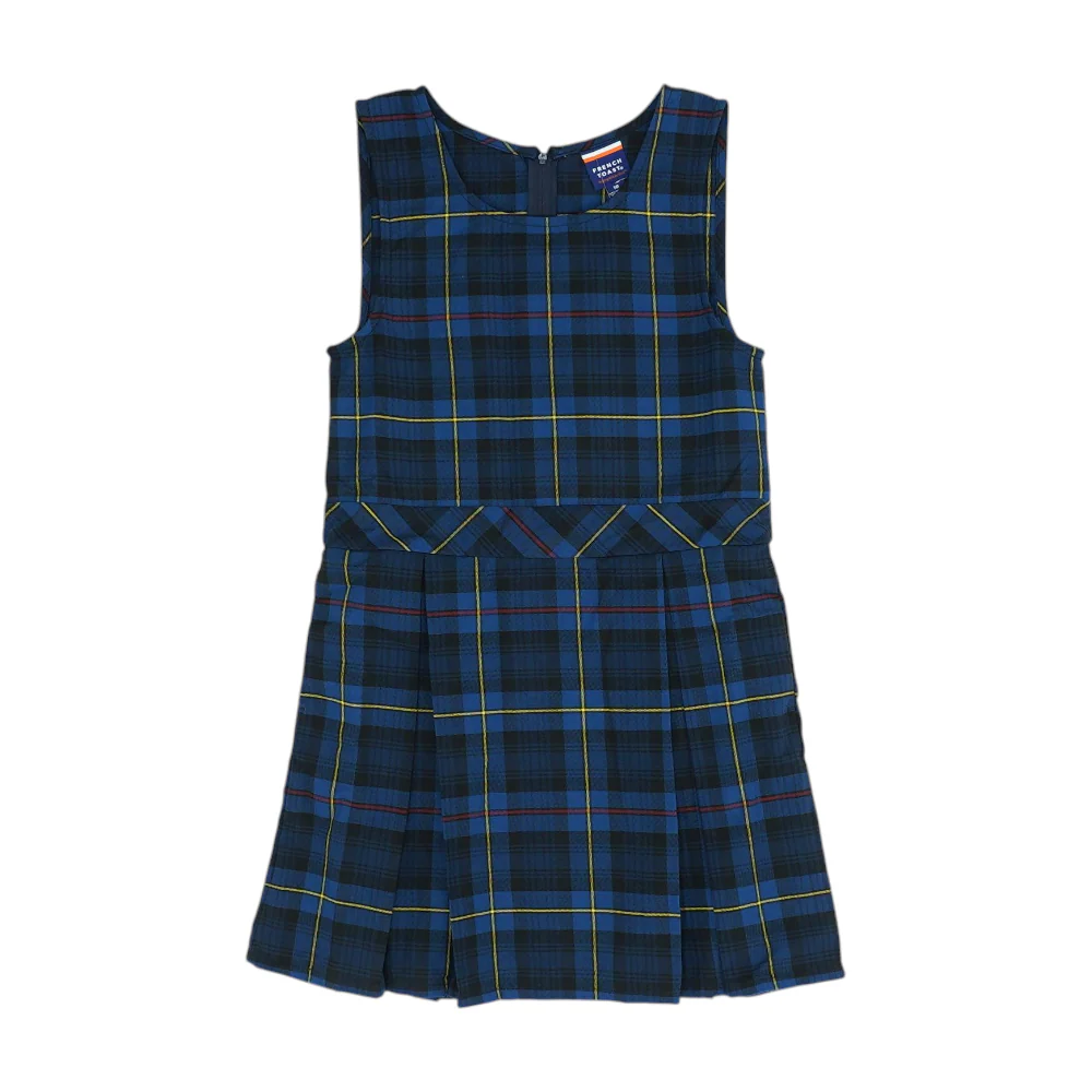 Blue Plaid Dress