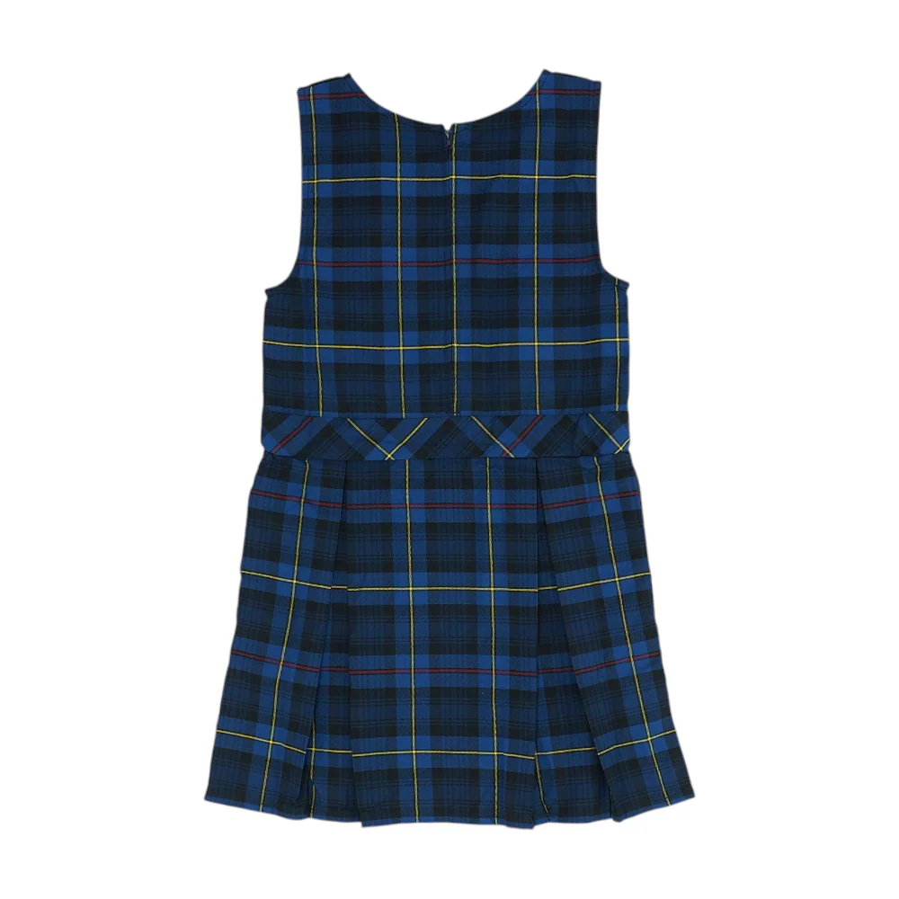 Blue Plaid Dress - Image 2