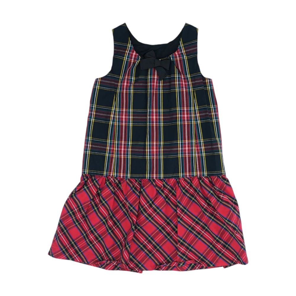 Multi Plaid Dress - Image 2