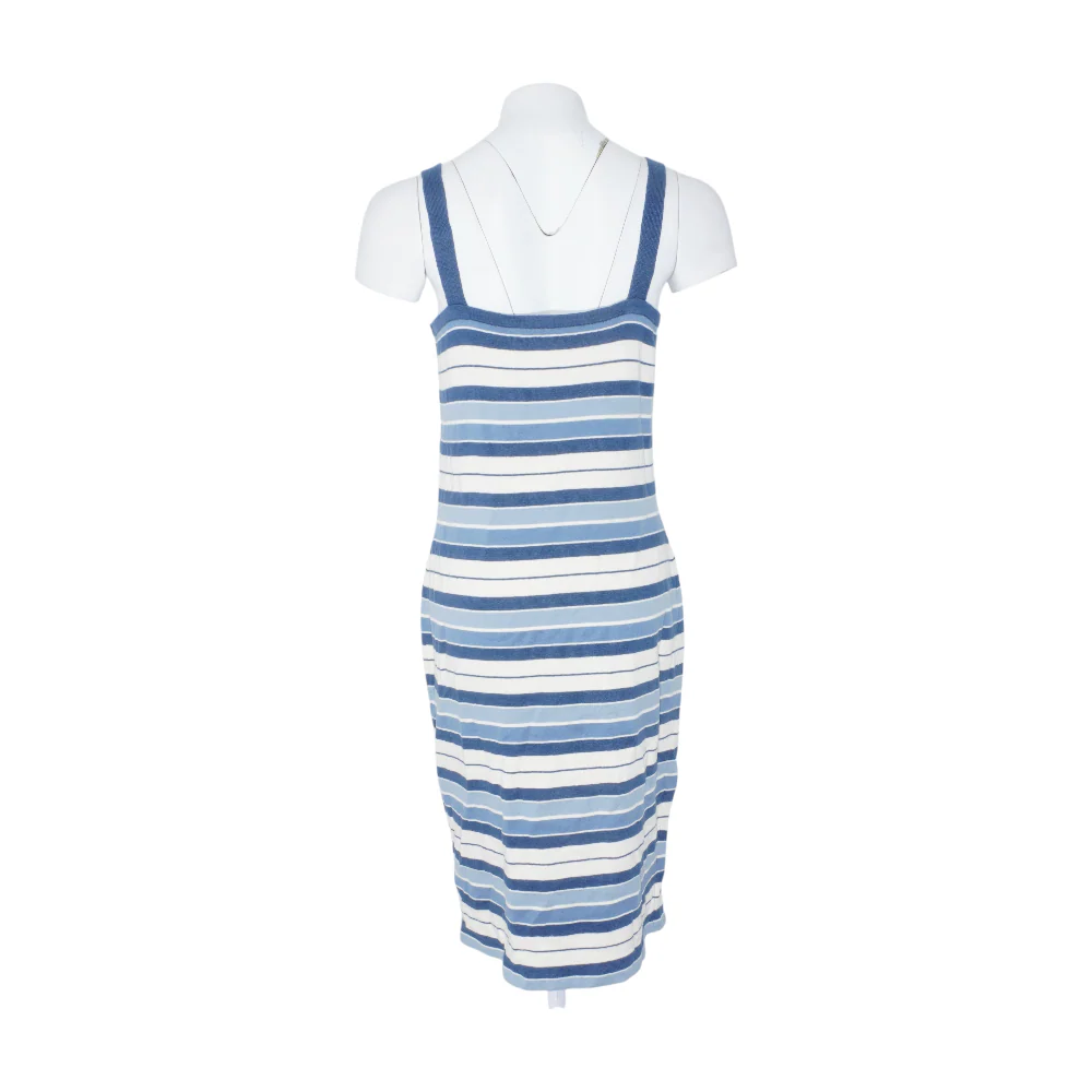 Blue Striped Midi Dress - Image 2