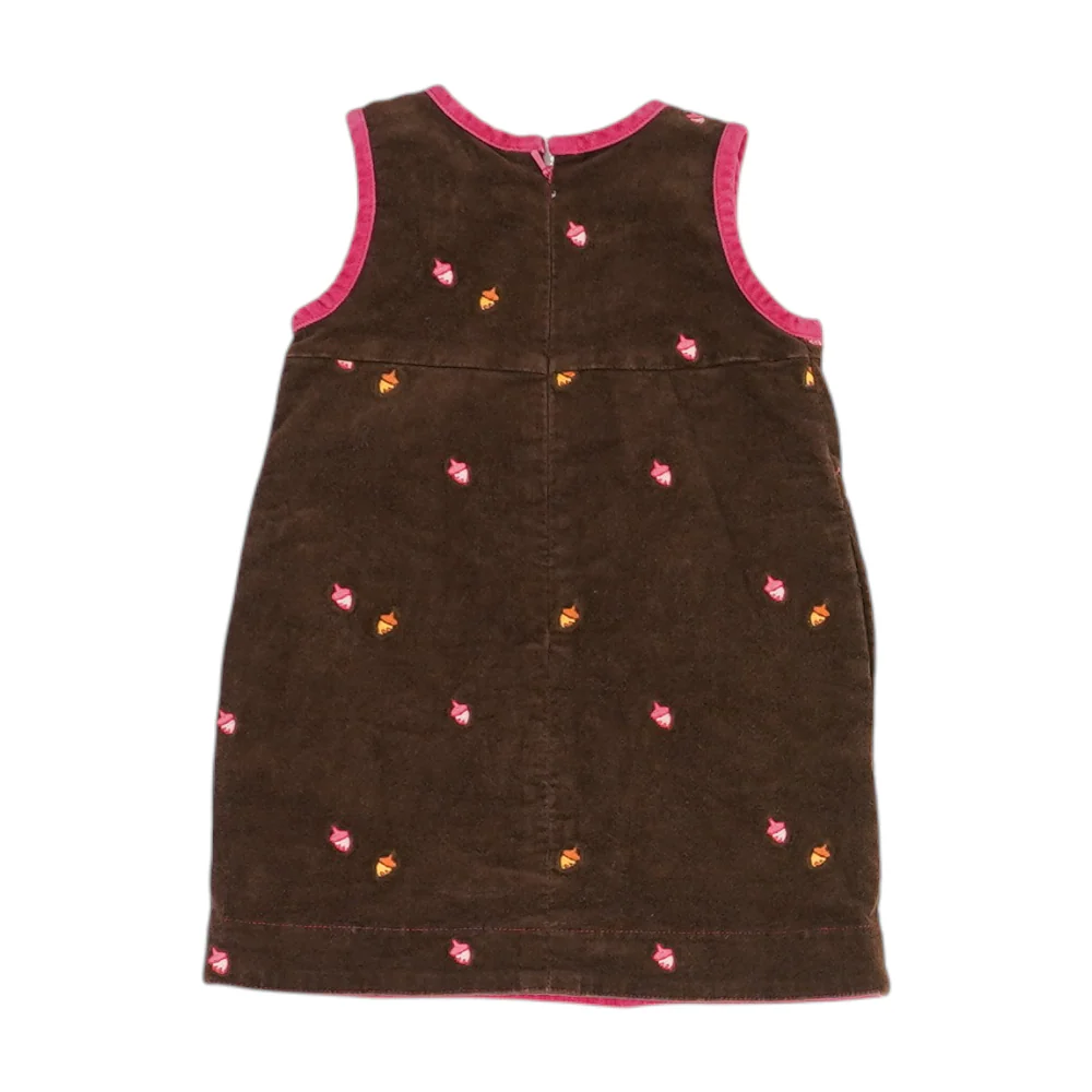 Brown Print Dress - Image 2