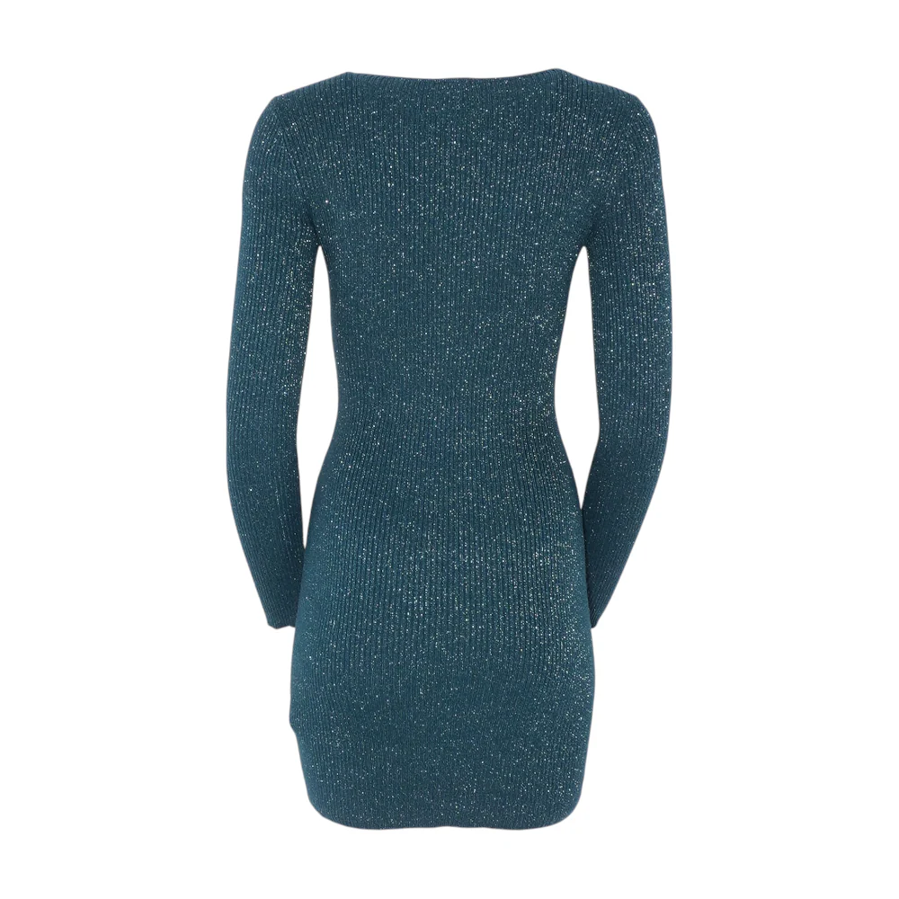 Teal Mini Dress - Image 2