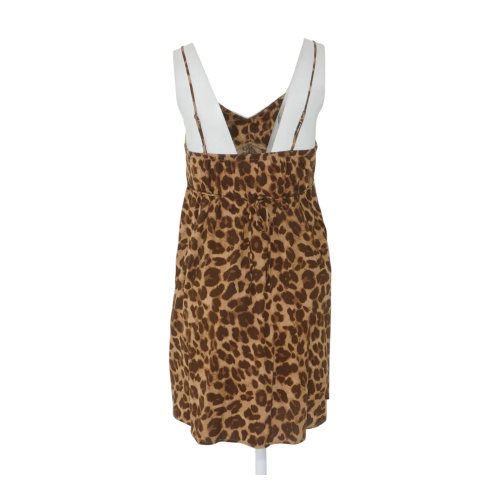Tan Animal Print Mini Dress - Image 2
