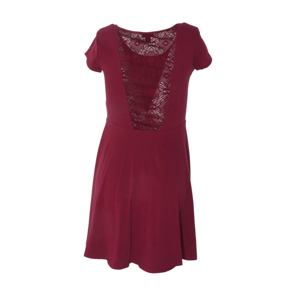 Maroon Mini Dress - Image 2