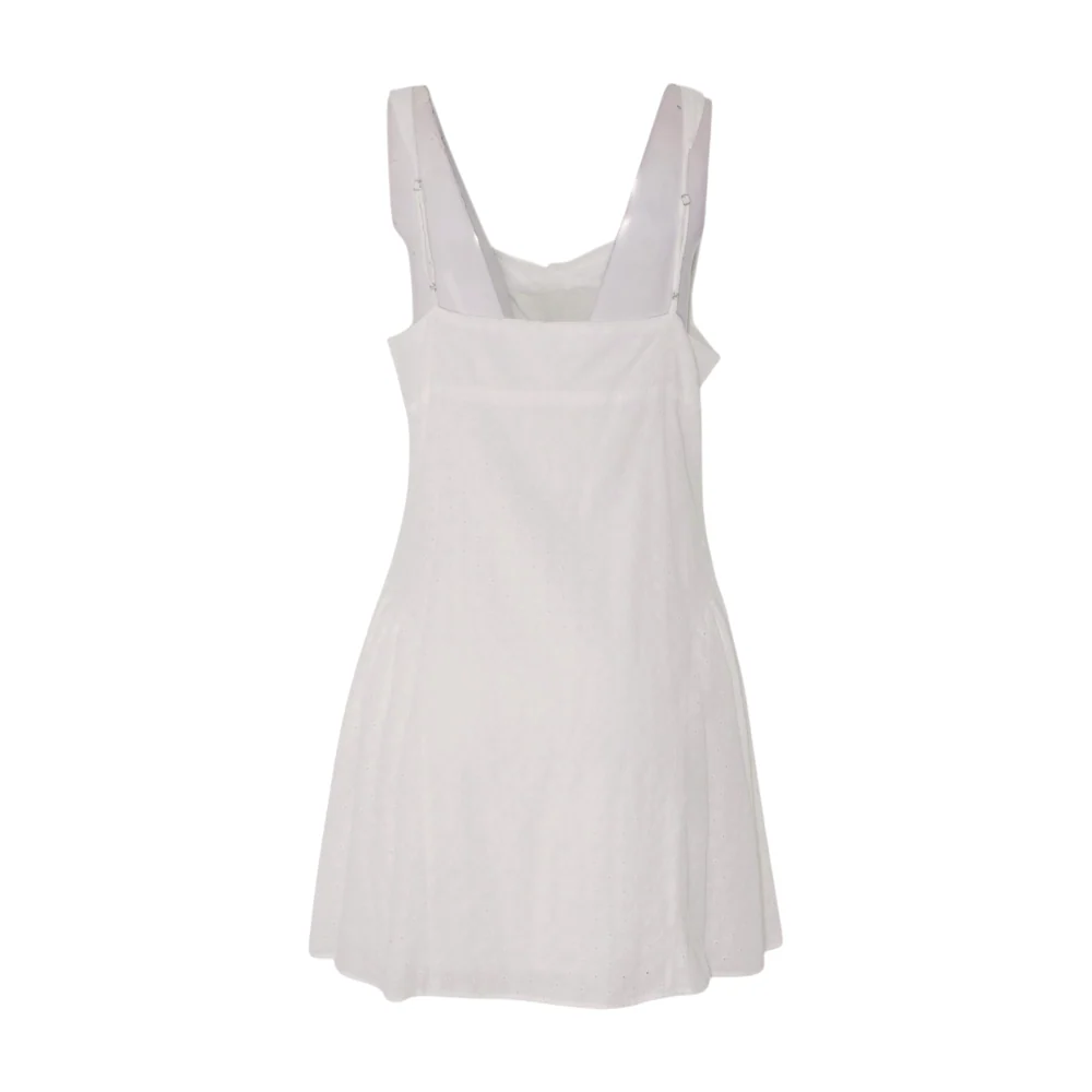 White Floral Mini Dress - Image 2