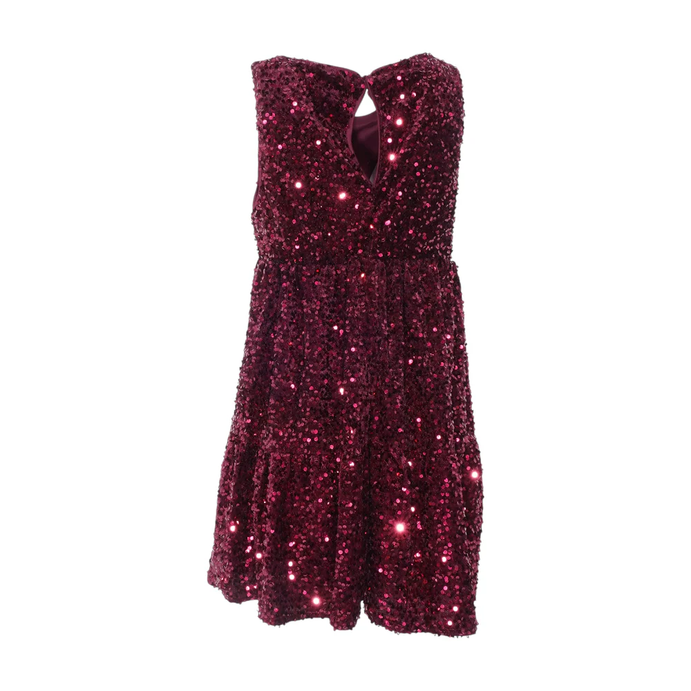 Maroon Mini Dress - Image 2